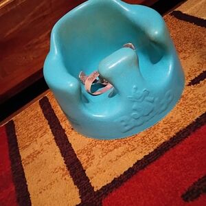 Blue Bumbo Baby Seat